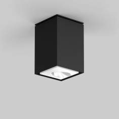 Deckenleuchten LED Deckenlampe Design Bürolampe Decke LED Strahler schwarz Wallwasher XAL Sasso 60 square