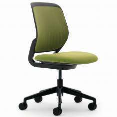 Bürostuhl grün Bürostühle Bürodrehstuhl ohne Armlehnen Drehstuhl Büro Steelcase Cobi
mit Red Dot Awards auszegezeichnet