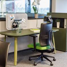 Bürotisch Büro Schreibtisch Arbeitsplatz REISS Trailo® D
abgerundete Tischplatte