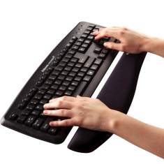 Handauflage schwarz Handauflagen Fellowes PlushTouch™ Tastatur-Handgelenkauflage
FoamFusion
