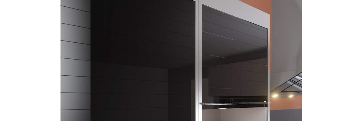 Neues Glasrollladensystem von REHAU ab sofort erhältlich: RAUVOLET vetro-line bringt die Leichtigkeit von Glas in die Küche