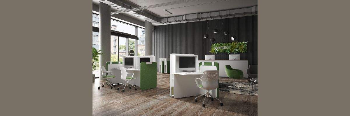 fm büromöbel:  FLATup Office - Ergonomie trifft auf Mobilität