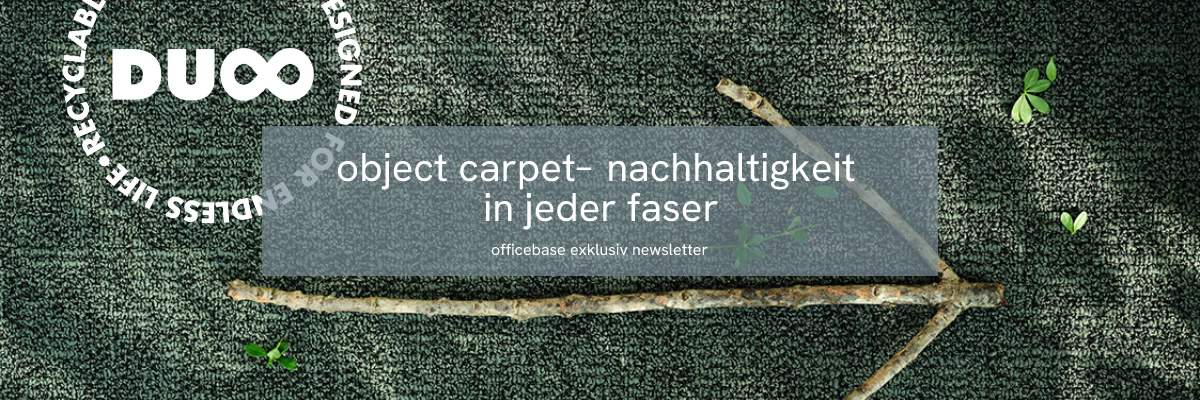 Object Carpet: NACHHALTIGKEIT IN JEDER FASER