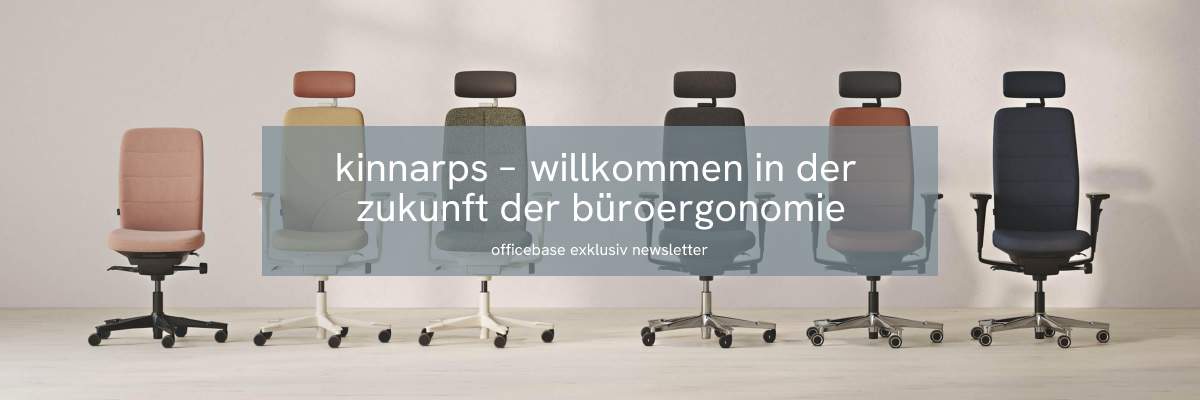 Kinnarps: Willkommen in der Zukunft der Büroergonomie
