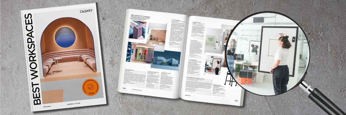 Westermann Products: Best Workspaces 2025 – flomo board nominiert