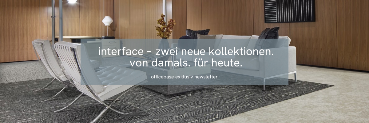 Interface: Zwei neue Kollektionen. Von damals. Für heute.
