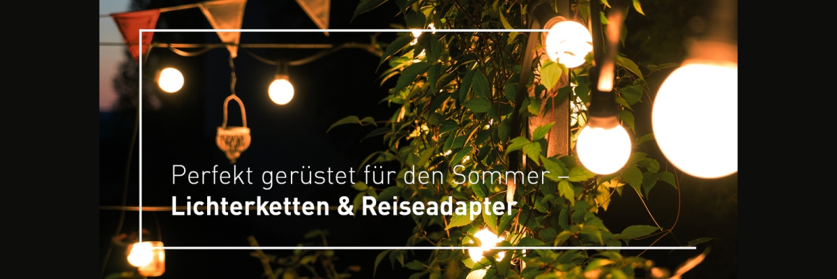 Max Hauri: Lichterketten & Reiseadapter
