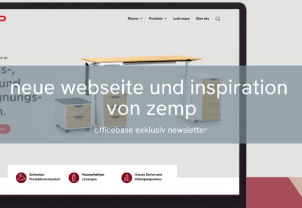 NEUE Webseite und Inspiration von ZEMP