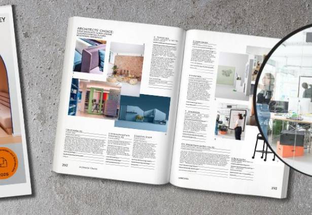 Westermann Products: Best Workspaces 2025 – flomo board nominiert