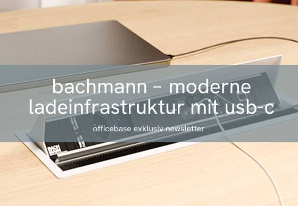 Bachmann – Moderne Ladeinfrastruktur mit USB-C