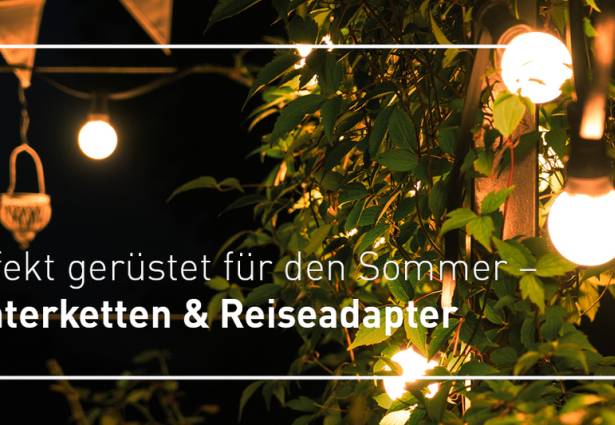 Max Hauri: Lichterketten & Reiseadapter