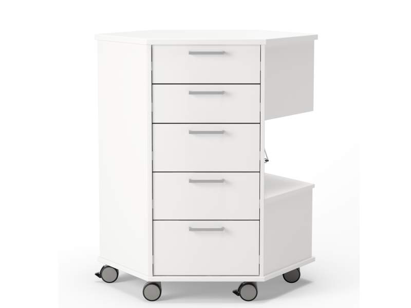 Rollcontainer Büro Büroschrank abschließbar Bürocaddy, Kinnarps, Trixagon Storage