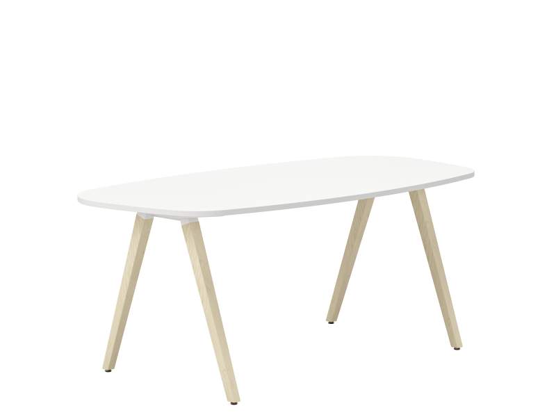Schreibtisch modern weiße Schreibtische schwedisches Design Büromöbel, Kinnarps, Oberon