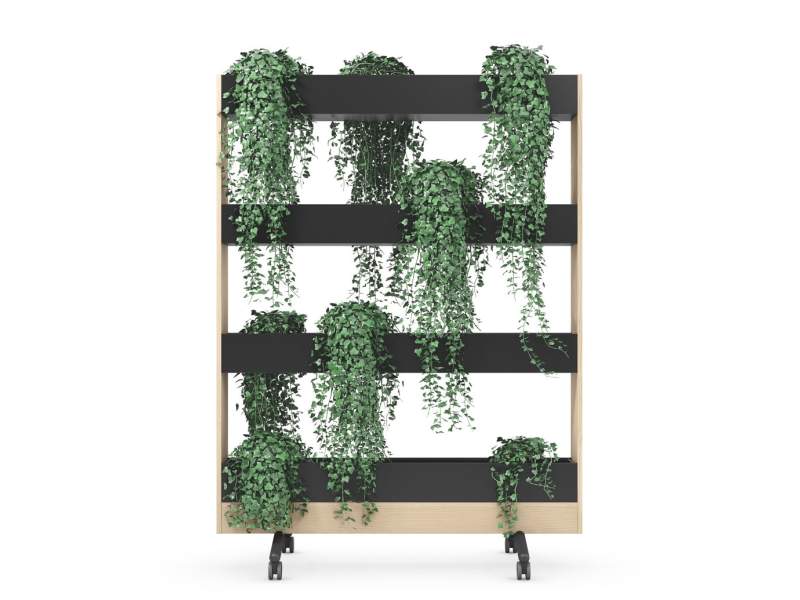 Pflanzregall fahrbar Regal fuer Pflänzen Sedus se:lab mobile planter
