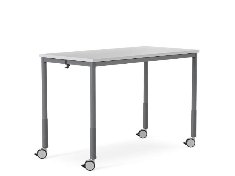 Rolltisch grau Rolltische Schulung Kinnarps Origo