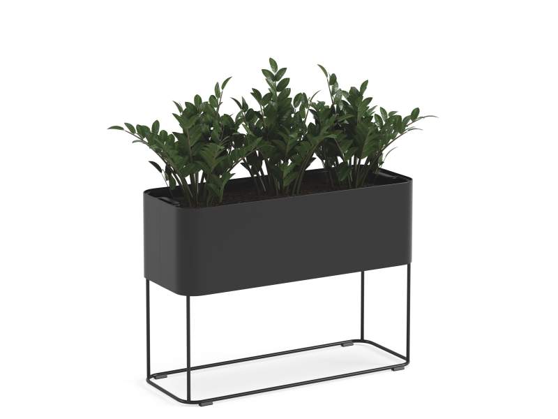 schwarzer Pflanzenbehälter Kinnarps Grow