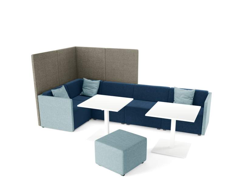 Loungesofa Büro Loungemöbel, König + Neurath, NET.WORK.PLACE SITZELEMENTE