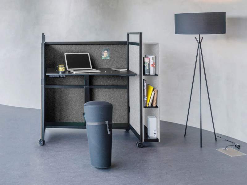 Home Office Schreibtische fahrbar Schreibtisch höhenverstellbar Identi m cart
