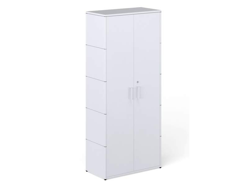 Türschrank weiss Türschreänke Büro Aktenschrank Embru eQ Flügeltürschrank