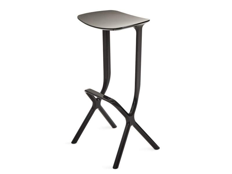 Barhocker schwarz Barstuhl Coalesse LessThanFive Hocker