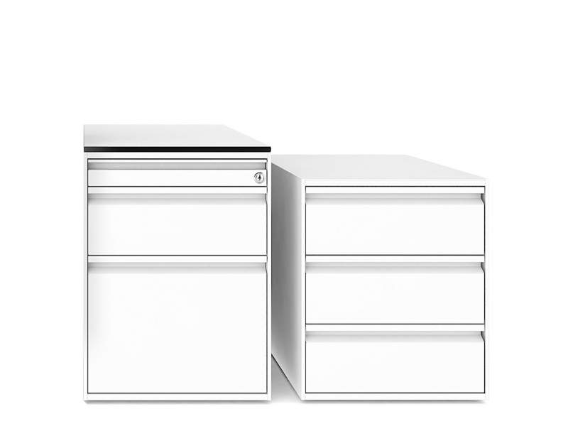 Rollcontainer Lista Office LO Bürokorpusse LO für Stauraum am Arbeitsplatz