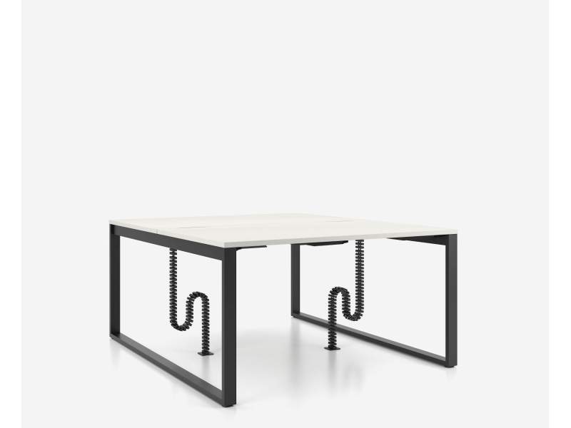 Schreibtisch moderner Schreibtisch Büro flexible Büromöbel Doppelarbeitsplatz Team-Tisch  Nowy Styl, SQart Workstation