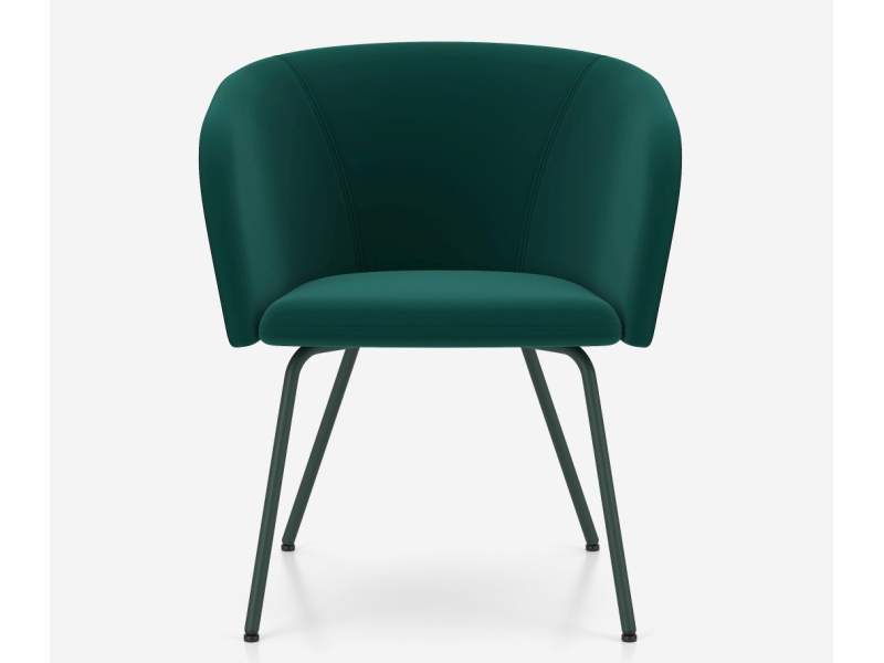 Loungesessel grün Sessel Lounge Besucherstuhl Nowy Styl Naudu