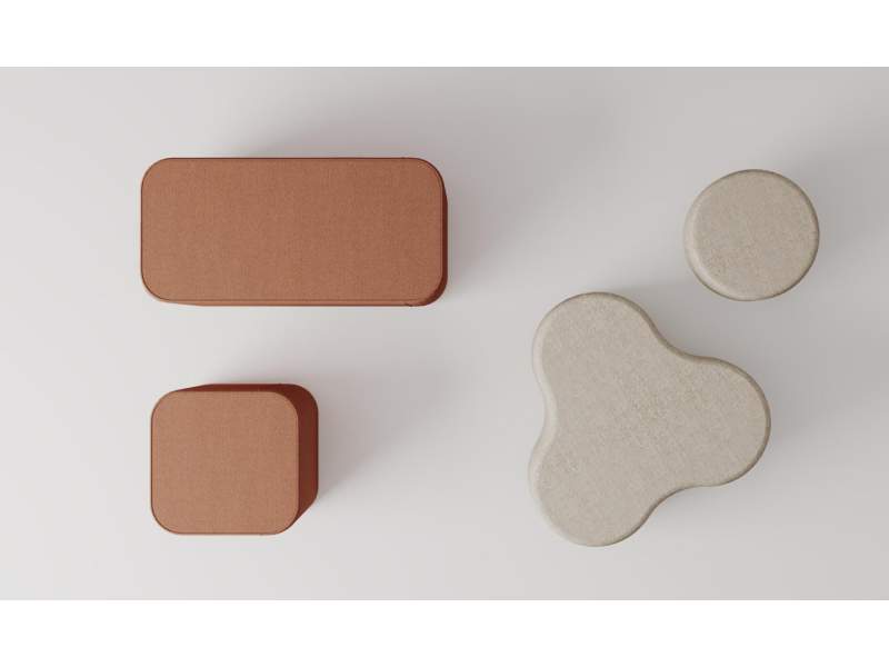 Polsterhocker Lounge Sitzsystem Poufs Nowy Styl Tapa Sitzpoufs