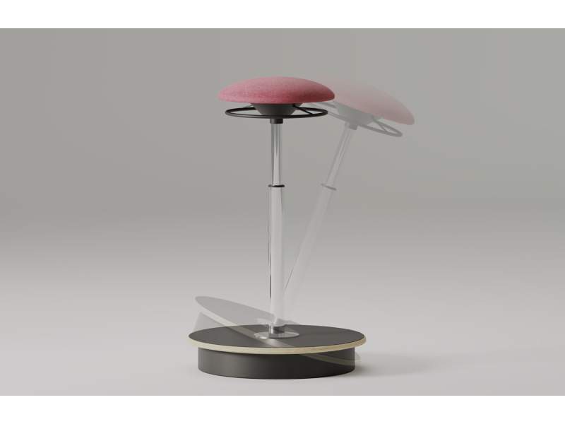Ergonomischer Hocker Schreibtischhocker ergonomisch Stehhilfe Nowy Styl, Belise