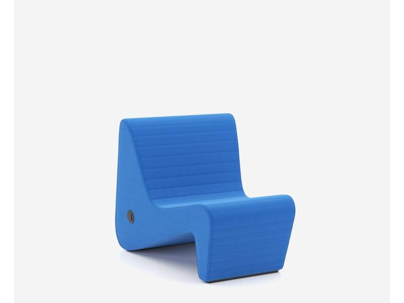 Loungemöbel Set Büroliege blau Lounge Liege Nowy Styl LinkUP