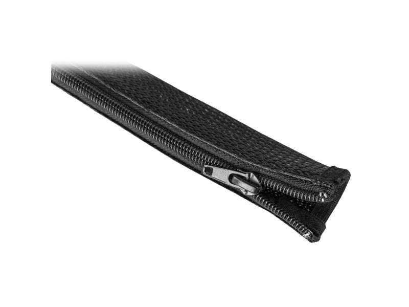 Kabelschlauch aus Polyestergewebe schwarz Kabelführung EVOline CableSleeve