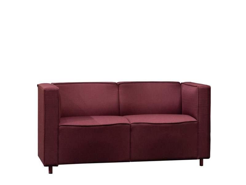 Loungesofa rot Sofa Lounge Offecct Pauline 2-Seater