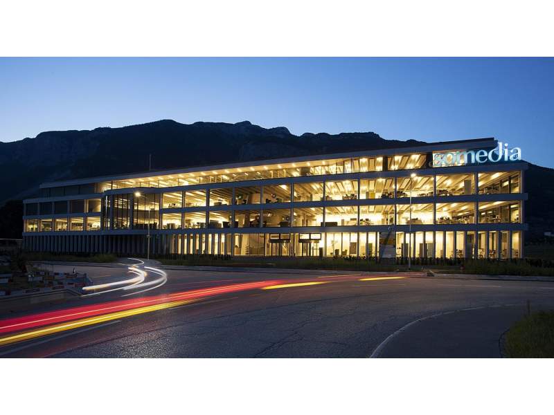 Büroplanung Sitag AG Planung & Beratung Medienhaus Somedia Chur