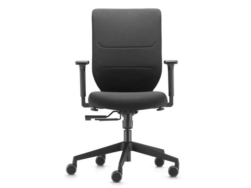 Drehstühle Büro ergonomisch Bürostühle mit Armlehnen, Trendoffice, to-sync black comfort