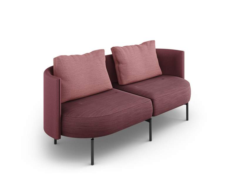 Loungesofa Brunner oval