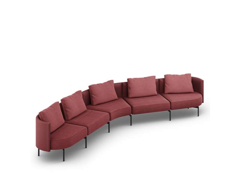 modulare Sofas Lounge Sofa Brunner oval