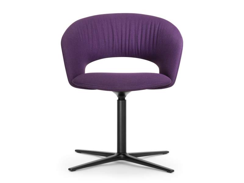 Drehstuhl violett Konferenzstuhl Konferenzstühle Girsberger Calina