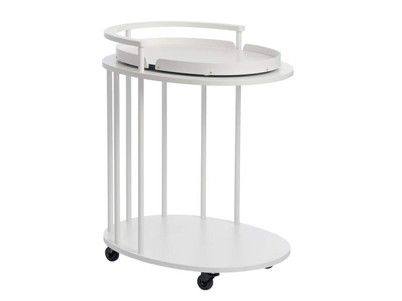 Servierwagen weiss Trolley Transportwagen NC Nordic Care Julia