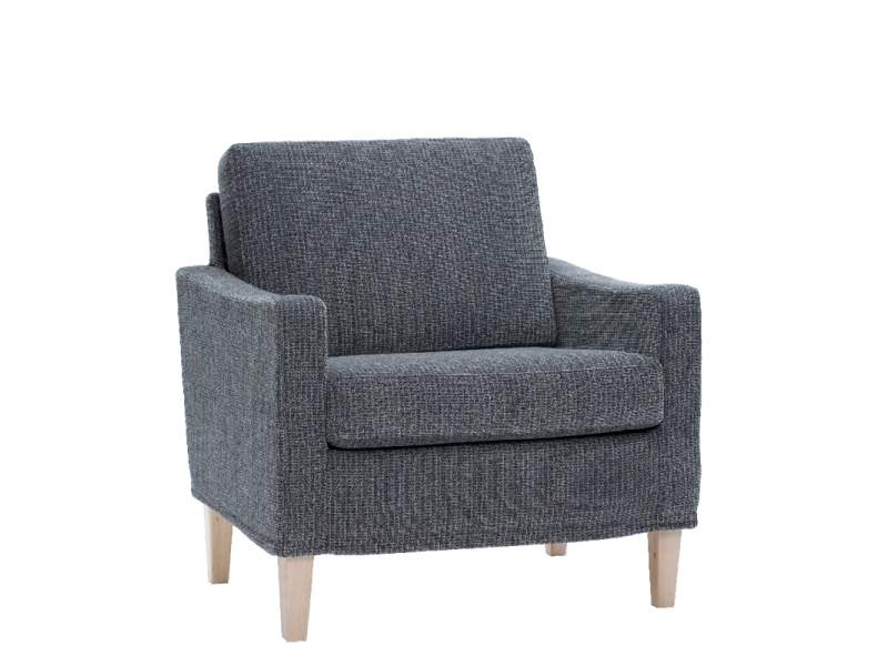 Loungesessel grau Sessel Lounge Sitzmöbel NC Nordic Care Stop