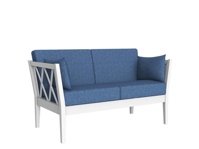 Loungesofa weiss blau Sofa Lounge NC Nordic Care Elin