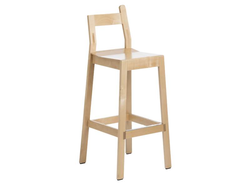Barhocker Holz Barstuhl Holzschale Barstühle NC Nordic Care Rialto