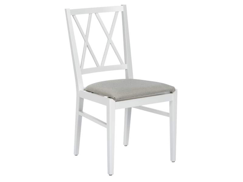 Besucherstuhl weiss Besucherstühle Cafeteria Stuhl Holz NC Nordic Care Elin