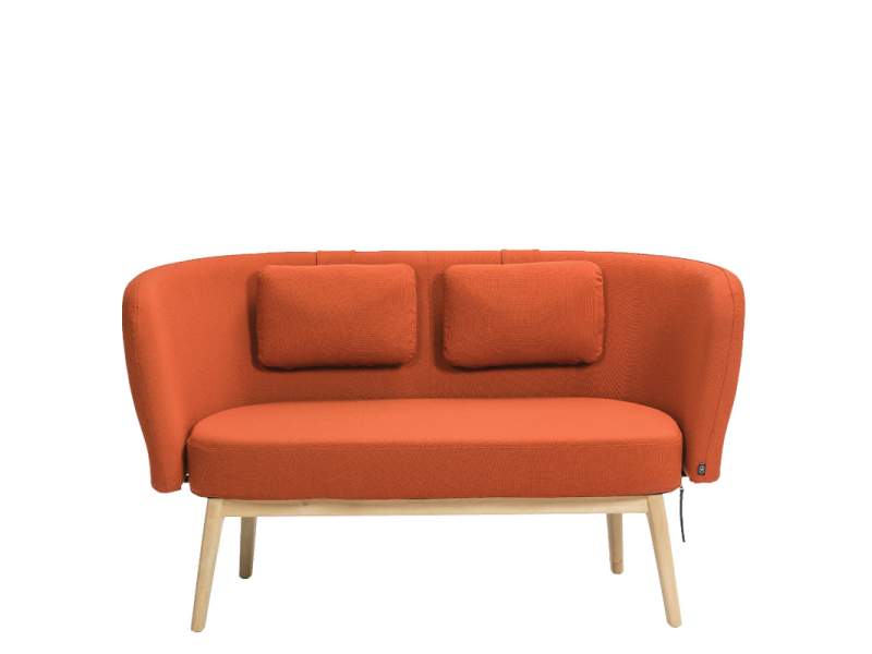 Loungesofa orange Sofa Lounge NC Nordic Care Humlan