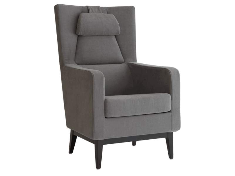 Loungesessel grau Sessel Lounge NC Nordic Care Stop wing