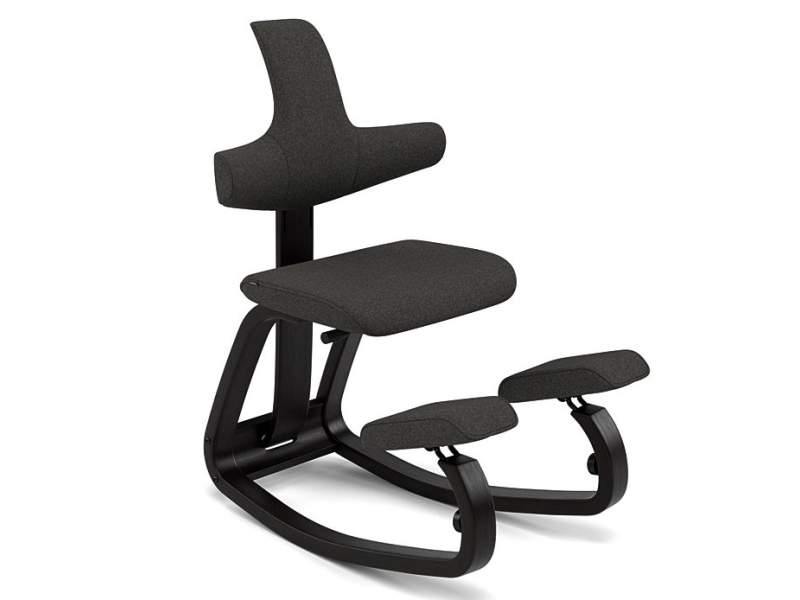 Ergonomischer Bürostuhl schwarz Schreibtischstuhl ergonomisch Varier Thatsit
