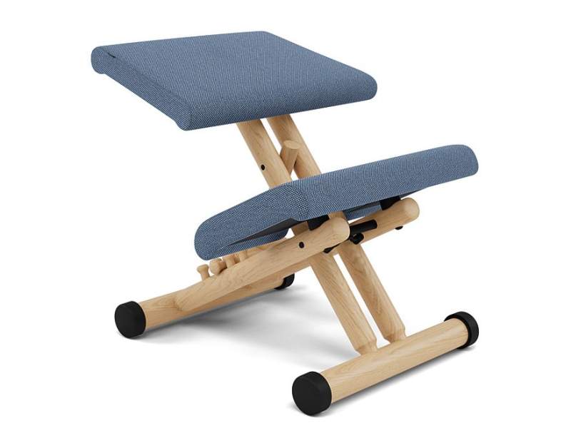 Ergonomischer Schreibtischhocker blau Bürostuhl Schreibtischstuhl ergonomisch Varier Multi
