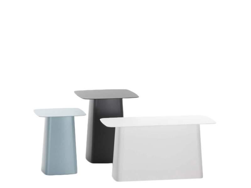 Designer Beistelltisch Set Beistelltische Set 
, vitra, Metal Side Table