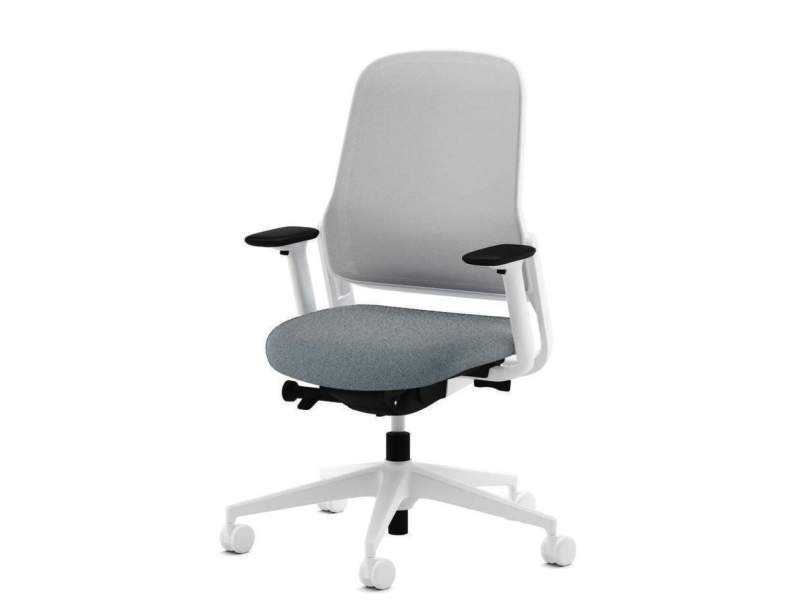 Drehstühle Büro Design Bürostühle grau Dregstuhl mit Armlehnen Wilkhahn Me