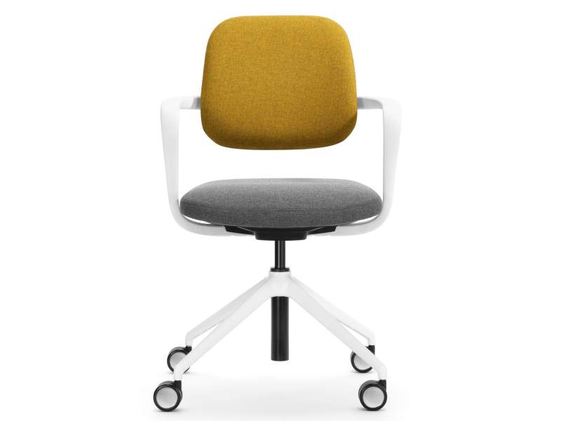 Konferenzstuhl gelb Konferenzstühle höhenverstellbar Büro Girsberger Ategra
