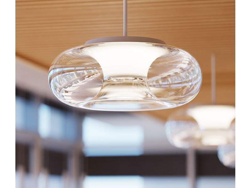 Pendelleuchte transparent Pendelleuchten Regent Lighting Torus